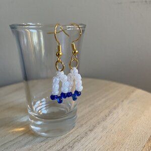 Iolanthe Beaded Earrings boho chic handmade casual gold silver delicate lightwei